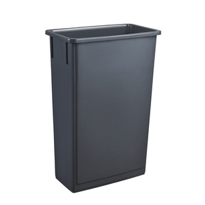 90L Slim Waste Bin Custom Logo 23 Gallon Plastic Trash Cans Without Lid