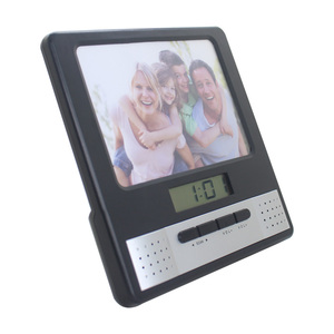3 in 1 Multi-functional Home Bedside <strong>Table</strong> <strong>Photo</strong> <strong>Frame</strong> Digital FM Radio <strong>Alarm</strong> <strong>Clock</strong> - Product Image 3