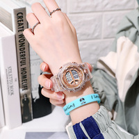 Montres pour étudiantes, édition coréenne, simples, étanches, lumineuses, numériques, sportives, tendance, en silicone, pour les élèves du collège