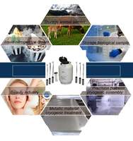 Fournisseur de cryo-dewar de 10 l, réservoir de stockage de sperme, conteneur d'azote liquide pour l'insémination artificielle