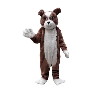 Custom design brown dog bulldog mascot/mascot costume