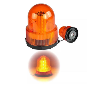 Luz Estroboscópica Giratoria LED Roja de 0-120 <span class=keywords><strong>dB</strong></span> con Zumbador, 100-240 V CA, Amplio Rango de Voltaje - Product Image 2