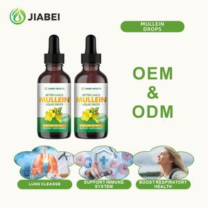 Obat tetes Herbal mulein pabrik kustom suplemen pernapasan meningkatkan kesehatan untuk Ekstrak Tanaman dewasa - Product Image 5