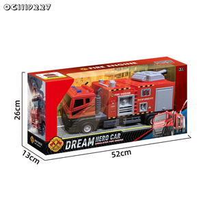 Camión de <span class=keywords><strong>Bomberos</strong></span> de <span class=keywords><strong>Juguete</strong></span> <span class=keywords><strong>Grande</strong></span> para Niños con Sonido y Función de Rociado de Agua por Fricción, Venta al por Mayor - Product Image 6