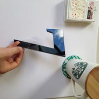 Neue Produkte Acryl 3D-Aufkleber Wand aufkleber Spiegel große arabische Zahlen 3D-Diy Acryl Riesenheimdekoration Wanduhren