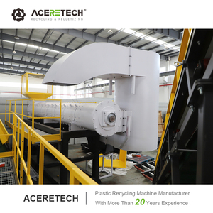 Aceretech 1000-2000Kg Chất Lượng Cao Chất Thải Nhựa <span class=keywords><strong>Pet</strong></span> Chai Mảnh Tái Chế Máy Giặt Dòng Nhà Máy Với Giá - Product Image 4