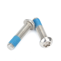 Vis à tête fraisée Torx en acier inoxydable 304 avec verrouillage de filetage pré-appliqué