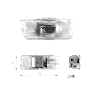 ไฟ LED ของ Peugeot ที่มีโลโก้ - Product Image 3