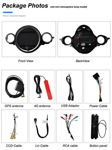 RoadNavi Android autoradio per BMW <span class=keywords><strong>MINI</strong></span> <span class=keywords><strong>R60</strong></span> 2011-2016 auto lettore multimediale Wireless Carplay 4G 360 - Product Image 6