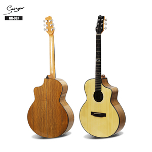 GN-30J for Factory Wholesale High Quality Acoustic Guitar for Beginners/Students 6 <b>Strings</b> Spruce <b>Top</b> & Mahogany Neck - Product Image 1