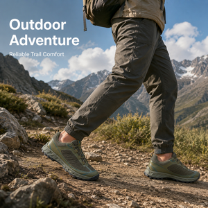 Zapatillas de Trail Running Impermeables y Transpirables de TPU, Suela de Goma EVA Antideslizante, Ligeras, para Senderismo y Trekking en Montaña - Product Image 1