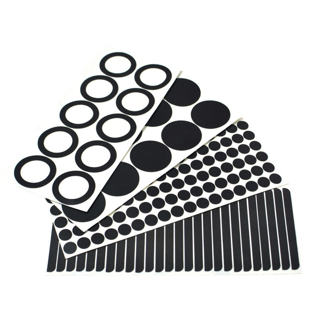 Customized Anti Slip Round Sealing Strip Silicon Rubber Bumper Foaming Gasket Pad Feet Sheet Dots for Electronics