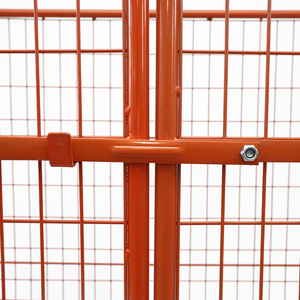 Siêu thị lắp ráp tháo gỡ giá thép nhẹ lồng lồng lưới cho Stackable lưu trữ hàng hóa kho CuộN thiết bị container - Product Image 3