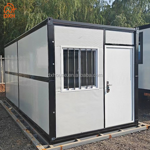Refugio Plegable Personalizado, Campo de Refugiados, Casa de Campo Temporal, Almacenamiento Temporal, Casa Contenedor Plegable Portátil de 20 pies - Product Image 2