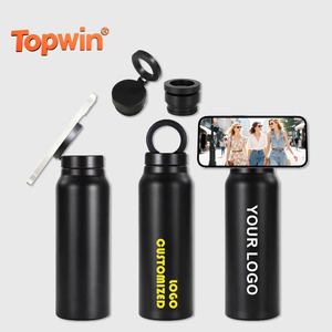 Sports Portable 24oz 32oz Free Custom Logo Colorful Thermal Flask Phone Holder <b>Thermos</b> Bottles Magnetic Tumbler Lid - Product Image 1