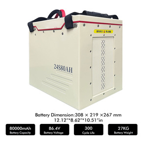Batterie de drone robuste 80000 mAh <span class=keywords><strong>24S</strong></span> 86,4 V QS12 Batterie de drone industrielle pour drone à levage lourd EVTOL - Product Image 2