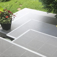 Dalles de sol emboîtables carrées en PVC antidérapant, tapis modulaires en plastique pour usage domestique, commercial et extérieur