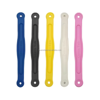 Sangle de talon en silicone LED clignotante pour sabots, activée par vibration avec plusieurs modes de clignotement, un accessoire de chaussure exquis.