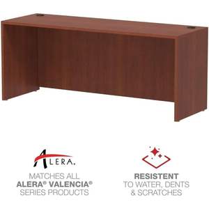 Buffet en bois Alera Valencia Series 72'' x 24'' x 29-1/2'' avec cadre/plateau en cerisier moyen - Product Image 3