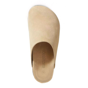 Zoccoli Personalizzabili Taglia 35-45 con Punta Tonda, Suola in <span class=keywords><strong>Sughero</strong></span> Antiscivolo, Pantofole in Pelle PU Morbida per Donne e Uomini - Product Image 2