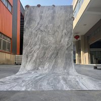 Revêtement mural flexible en pierre de grès imperméable, léger et pliable pour crédence de cuisine