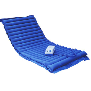 Anti-Bedsore Air Mattress <b>Single</b> Inflatable <b>Bed</b> Blue For Elderly Home Use Health Care <b>Foldable</b> Non-Slip Design - Product Image 1