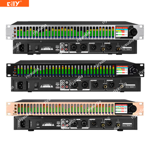 EQA31 Pro Audio, Nuevo Diseño, <span class=keywords><strong>Ecualizador</strong></span> de Audio Digital DSP de 31 Bandas, Procesador de Audio Multi-Efecto de 1U en Metal para Estaciones de Radio o en Vivo - Product Image 6
