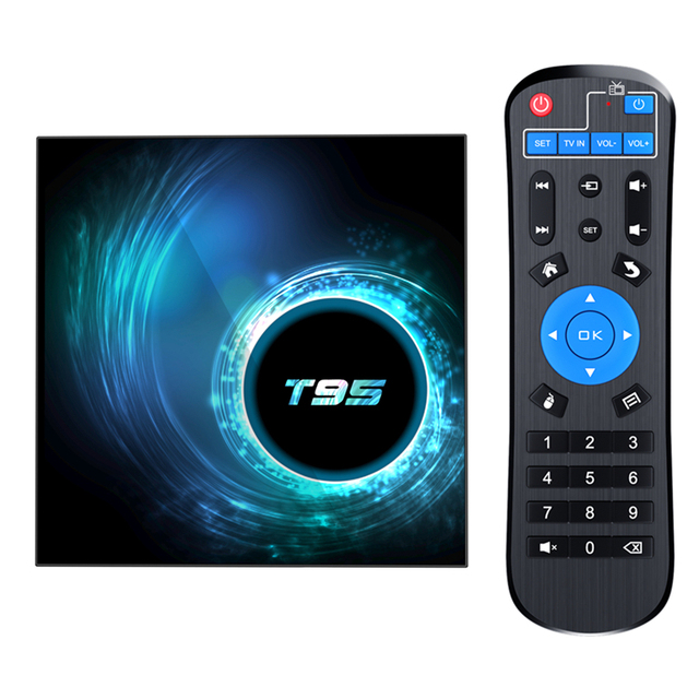 New Update T95 Androud 10 TV BOX Allwinner H616 2.4G/5G Dual Wifi BT 5.0 6K HD Ott Tv Box