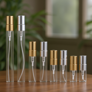 Fuyang <b>Mini</b> Glass Atomizer <b>Spray</b> <b>Bottles</b> 2ml 10ml Fine Mist Pump Travel Portable Luxury Cylinder - Product Image 2