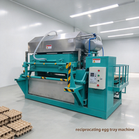 Machine à fabriquer des barquettes à œufs en papier, directement de l'usine, pour l'emballage de volailles, avec des performances de formage fiables