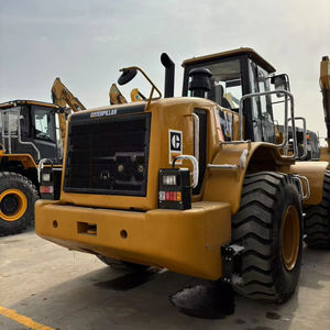 Vente chaude utilisée pour la chargeuse-pelleteuse CAT 966H Chargeuses frontales d'origine Charge nominale de 6 tonnes Machines de construction d'occasion CAT 966H - Product Image 3