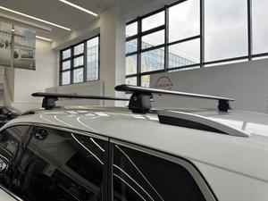 צינור מגולוון אוניברסלי מתלה צלב ברים עבור toyota תואם גג מכונית גג גג גג מגבה הרכבה מעקה 75 ק "ג - Product Image 3