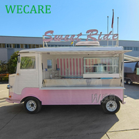 WECARE Carritos De Helados Movil Bubble Tea Coffee Hotdog Ice Cream Truck Food Service Car Electric Food Truck with Full Kitchen
