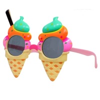 Accessoires de fête hawaïenne écologiques en plastique : miroir décoratif, accessoires pour selfies, tasse à bière flamant rose, lunettes amusantes en forme de cocotier Jm