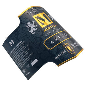 Custom 3D Embossed Aluminum Bottle <strong>Label</strong> - Self-Adhesive Metal Sticker for Liquor, Wine, Tequila, Whiskey Packaging - Product Image 6