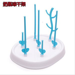Hot Sell Bpa Free Portable Baby Bottle Foldable Dryer Bottles Drying Rack Holder