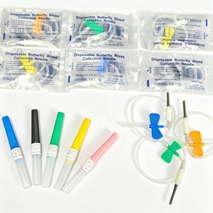 Set de Agujas de Mariposa Desechables para Extracción de Sangre, Calibres 20G, 21G, 22G, 23G, 24G, 25G, para Extracción de Sangre - Product Image 4