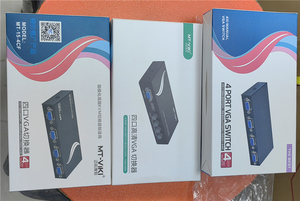 2 4 cổng VGA Switcher 4 2 trong 1 ra 1 trong 2 ra hai chiều chia sẻ video lẫn nhau máy chủ máy tính bên ngoài VGA TV màn hình Selector - Product Image 6