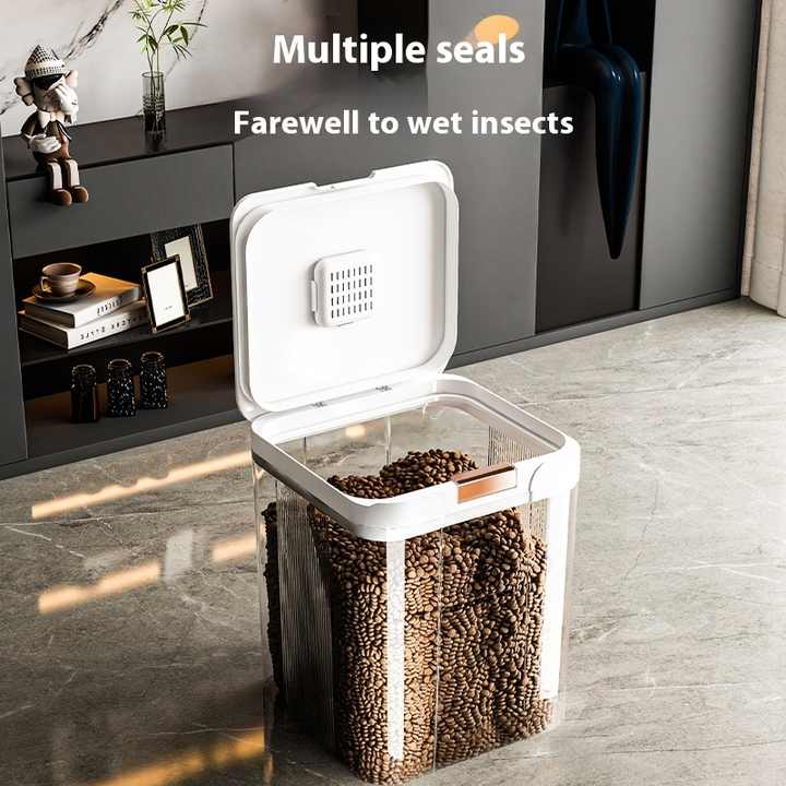 Customized Multi Functional Plastic Storage Bucket Transparent Sealed ...