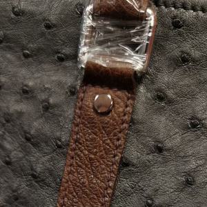 Bolsa de <span class=keywords><strong>Viaje</strong></span> de Fin de Semana de Piel de Avestruz de Lujo, Bolsos de Mano de Cuero, <span class=keywords><strong>Bolsas</strong></span> de <span class=keywords><strong>Viaje</strong></span> de Piel Exótica para Vacaciones, Bolsa <span class=keywords><strong>North</strong></span> <span class=keywords><strong>Face</strong></span> Hecha a Medida Unisex - Product Image 5