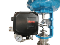 Vanne de régulation à diaphragme pneumatique avec positionneur électronique intelligent et corps en acier inoxydable pour le contrôle de la pression et du débit d'huile et de gaz