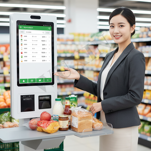 Machine de commande de restaurant 238, Kiosque de libre-service intérieur avec écran tactile, Terminal de paiement, Lecteur de codes QR et de codes-barres pour Centre Commercial - Product Image 5