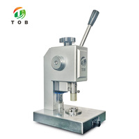 Coupe-disques de précision compact TOB pour piles bouton/piles de type pièce de monnaie, pour la recherche en laboratoire