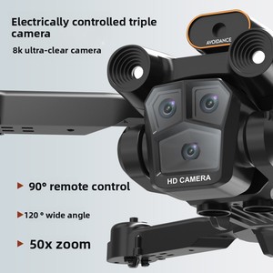 Dron M4 8K con Retorno Automático, Evitación de Obstáculos, Motor sin Escobillas, <span class=keywords><strong>Quadcopter</strong></span> RC para Adultos y Principiantes - Product Image 3