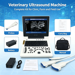 Appareil d'échographie portable électrique pour animaux, abdomen et gynécologie, avec écran HD de 10 pouces, scanner d'échographie vétérinaire - Product Image 5