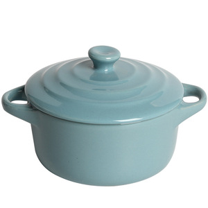 Light-luxury Ceramic Non-stick <strong>Small</strong> Soup Cup <strong>Lid</strong> Double Handles Household Stewing <strong>Pot</strong> for specialized Steaming Bird's-nest - Product Image 5