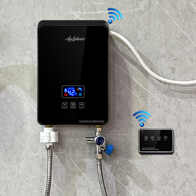 High-Grade Smart LED Touch Screen Display Water Heater Electric Leak-Protected for Household & Hotel Usage Shower Compatible