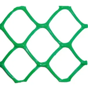 White or green Plastic flat breeding mesh net for chicken cage extruder making machine production line