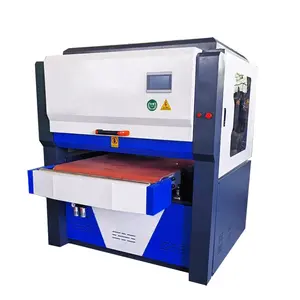 Stainless Steel Sheet Edge Grinding Polishing Deburring Machine For Laser Cutting Sheet Metal Burrs Removal