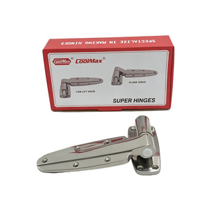 Charnières de porte de chambre froide en alliage de zinc épaissi Coolmax Cm-1238-H, modernes, simples, électroplaquées et polies - Product Image 2